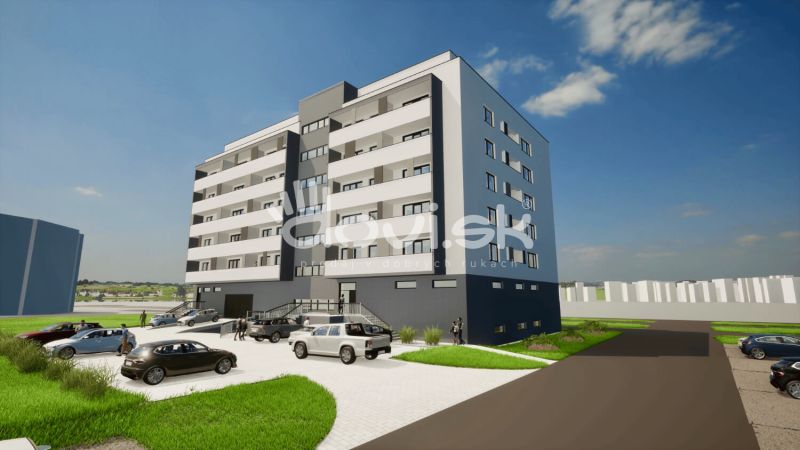 2-izbový holobyt s priestrannou terasou v novostavbe Greenside V