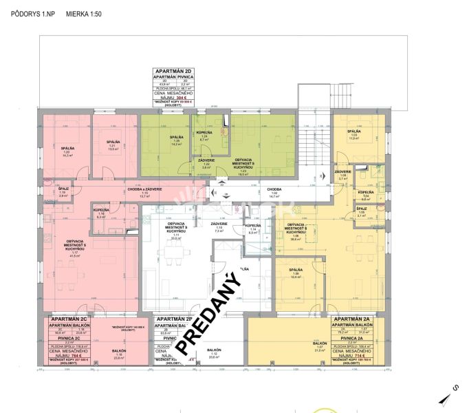 Investičné apartmány Hôrka na predaj