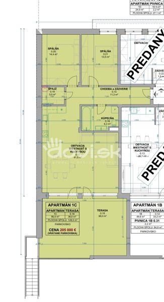 3-izbový apartmán v novostavbe pri Zemplínskej šírave s 38 m² terasou